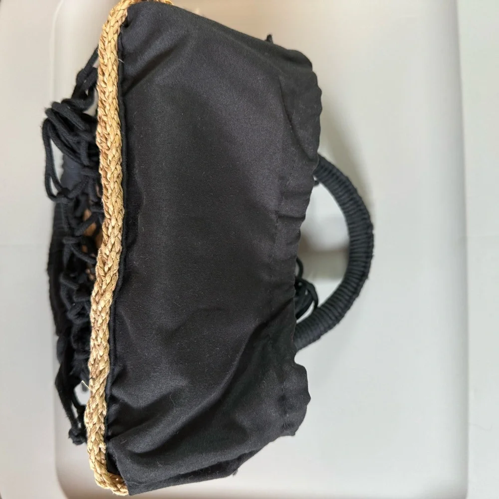 ASOS Black and Tan Woven Women's Bag - Picture 6 of 11